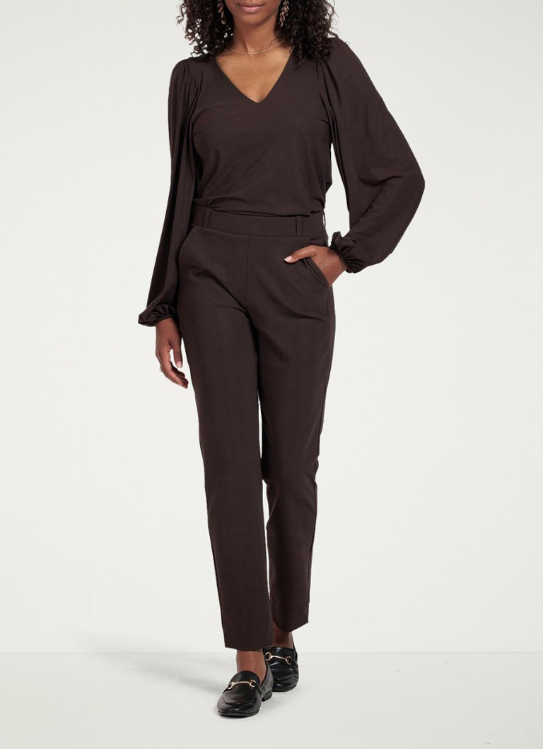 Studio Anneloes Lesha top with balloon sleeves