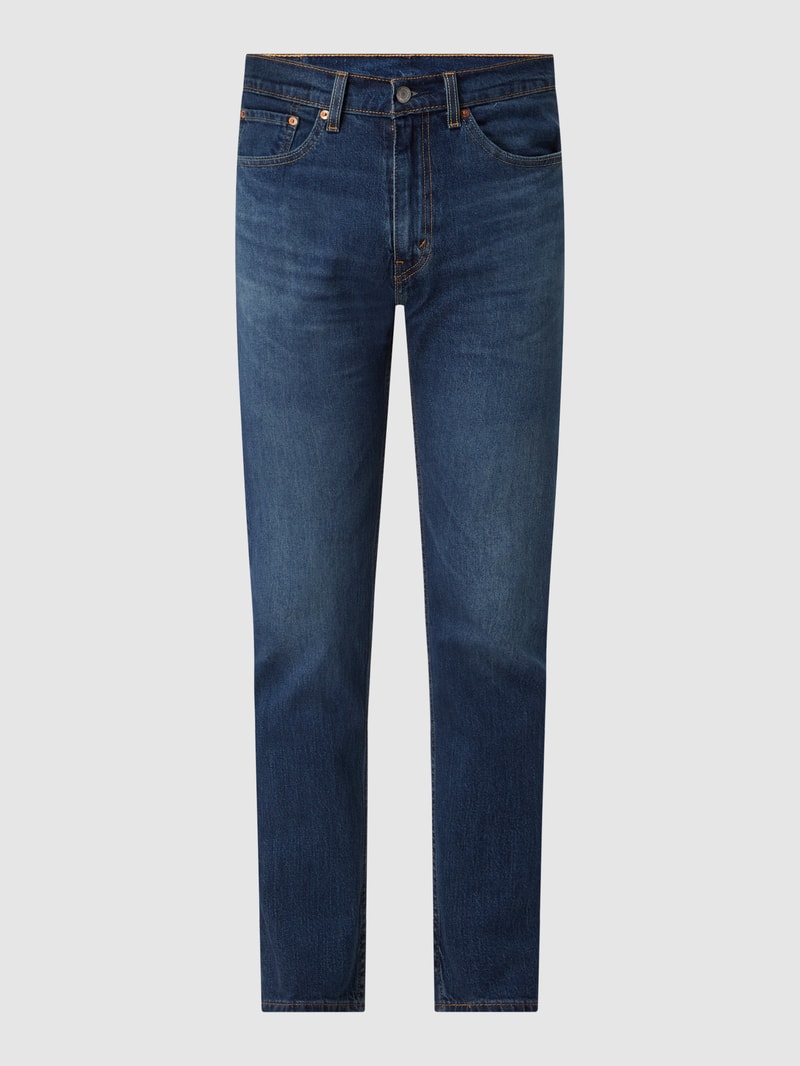 Regular Fit Jeans mit Stretch-Anteil Modell '505' - 'Water<Less™' in dunkelblau