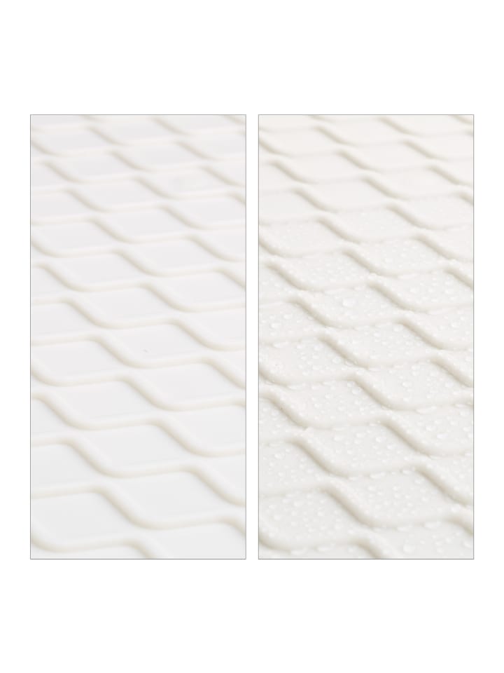 relaxdays 3 x Schuhabtropfschale in Weiß - (B)60 x (H)3 x (T)40 cm günstig kaufen onesize