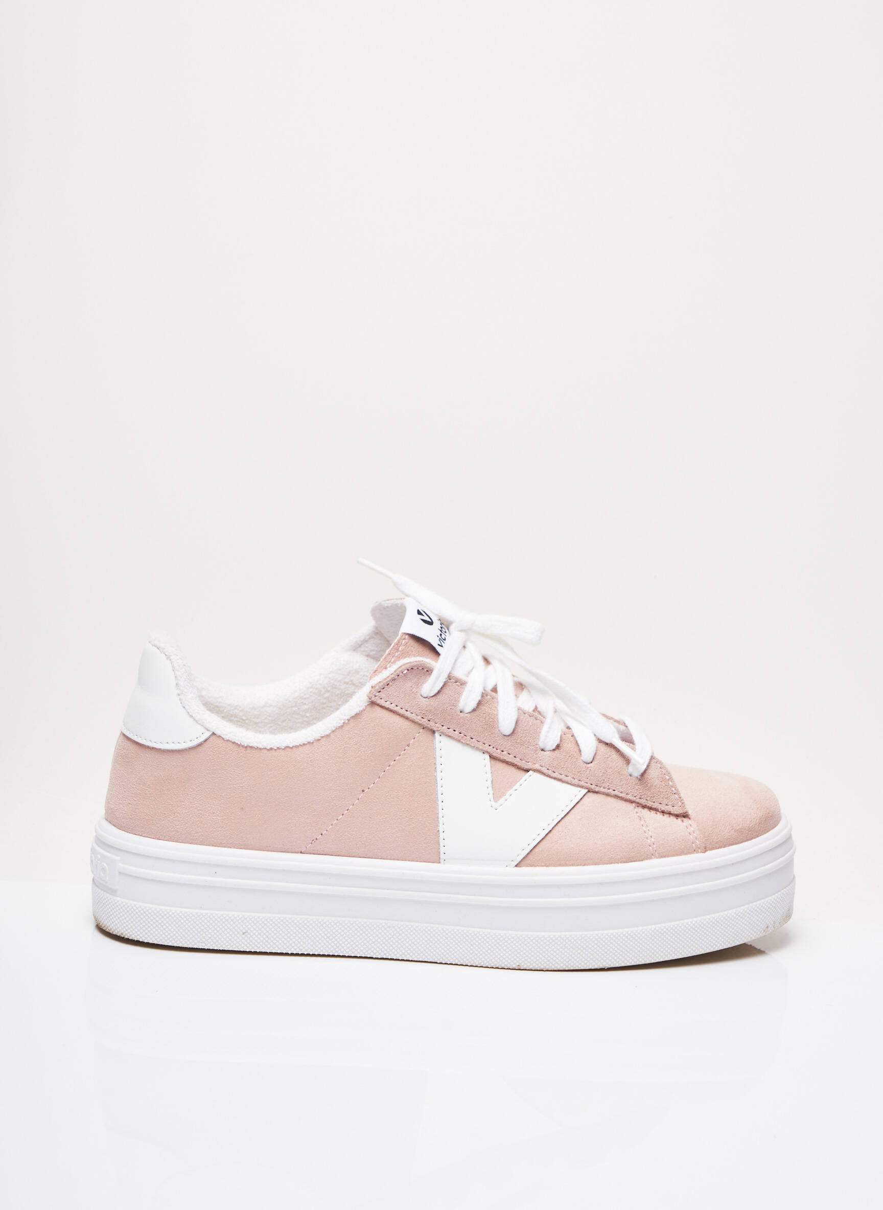 Victoria Baskets Femme couleur rose