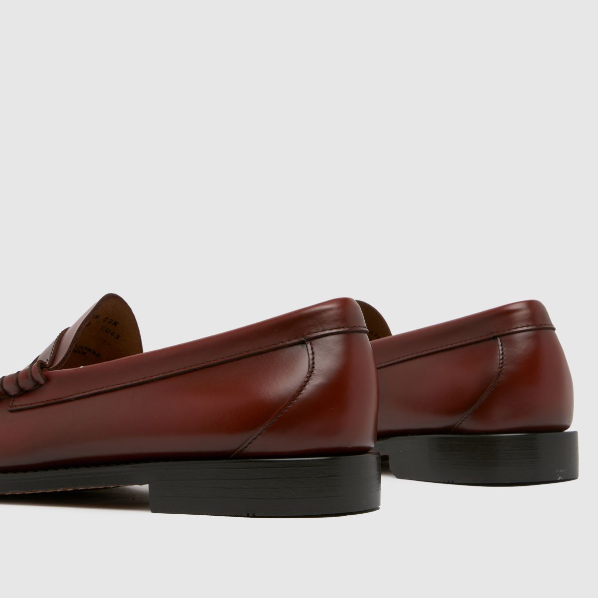GH BASS – Weejuns – Heritage Larson – Vinröda loafers