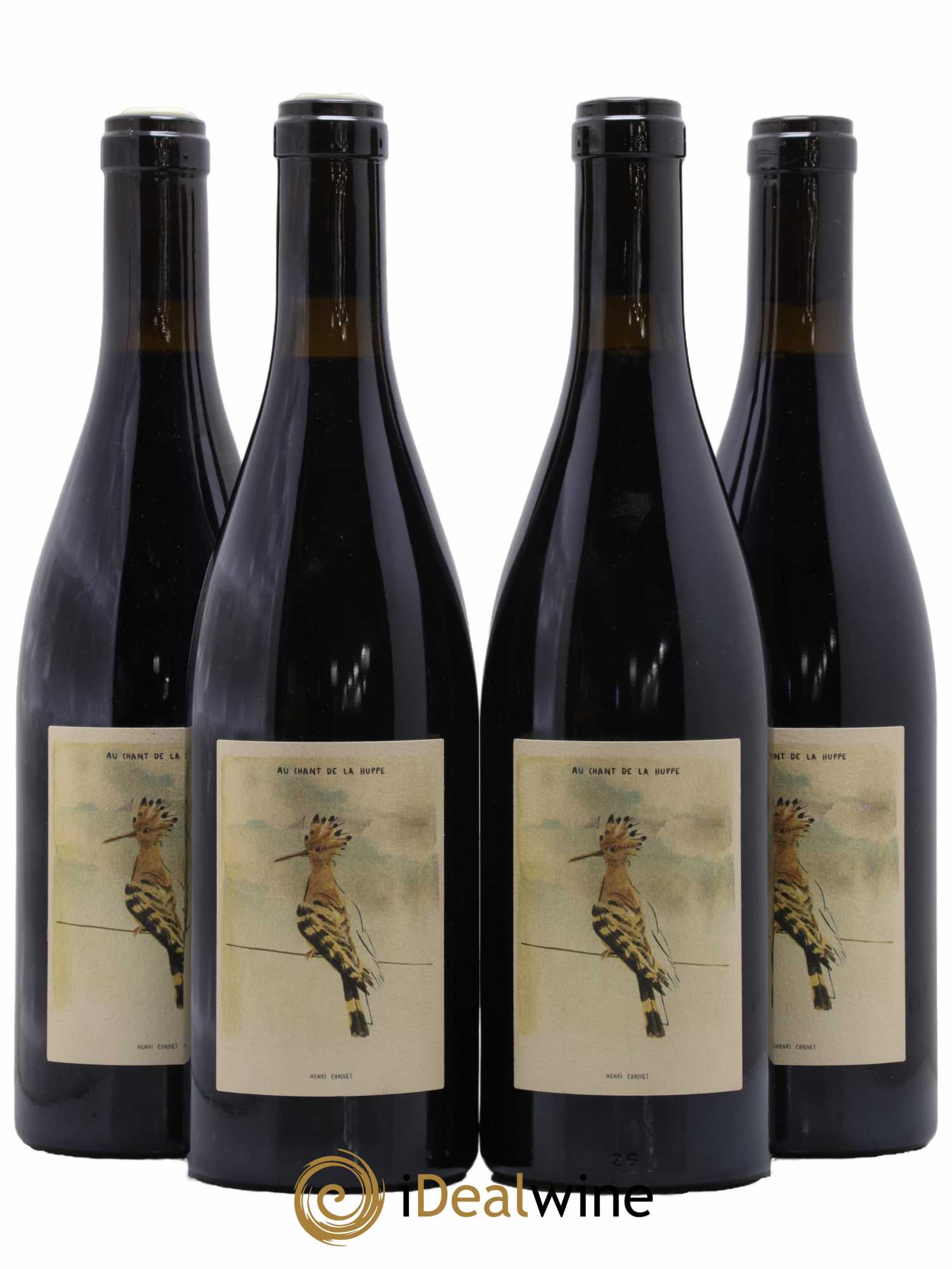 Vin de France Au Chant de la Huppe Henri Chauvet 2022 - Lot de 4 Bouteilles
