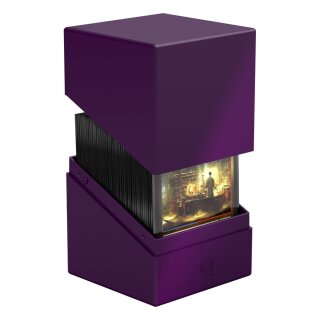Ultimate Guard Boulder Deck Case 100+ Solid Violett