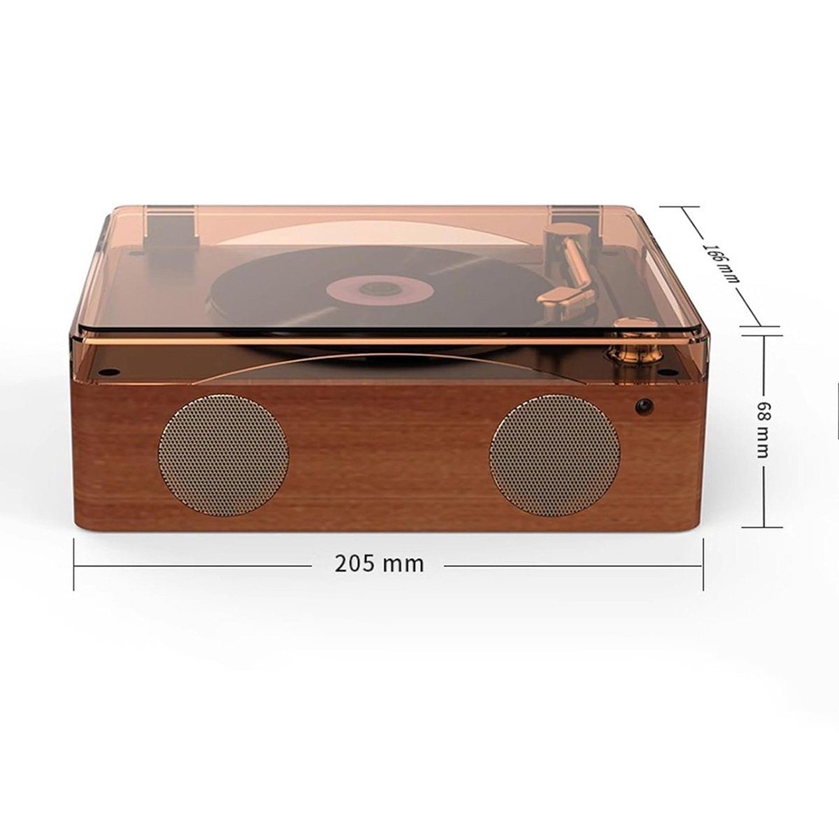 Yoyaxi Tragbarer CD-Player Bluetooth,Fernbedienung und Stereolautsprechern tragbarer CD-Player (Vielseitige Wiedergabemodi, praktisch und benutzerfreundlich)
