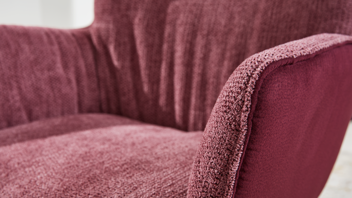 Interliving Vierfuß-Schalensessel IL 5111 Rot