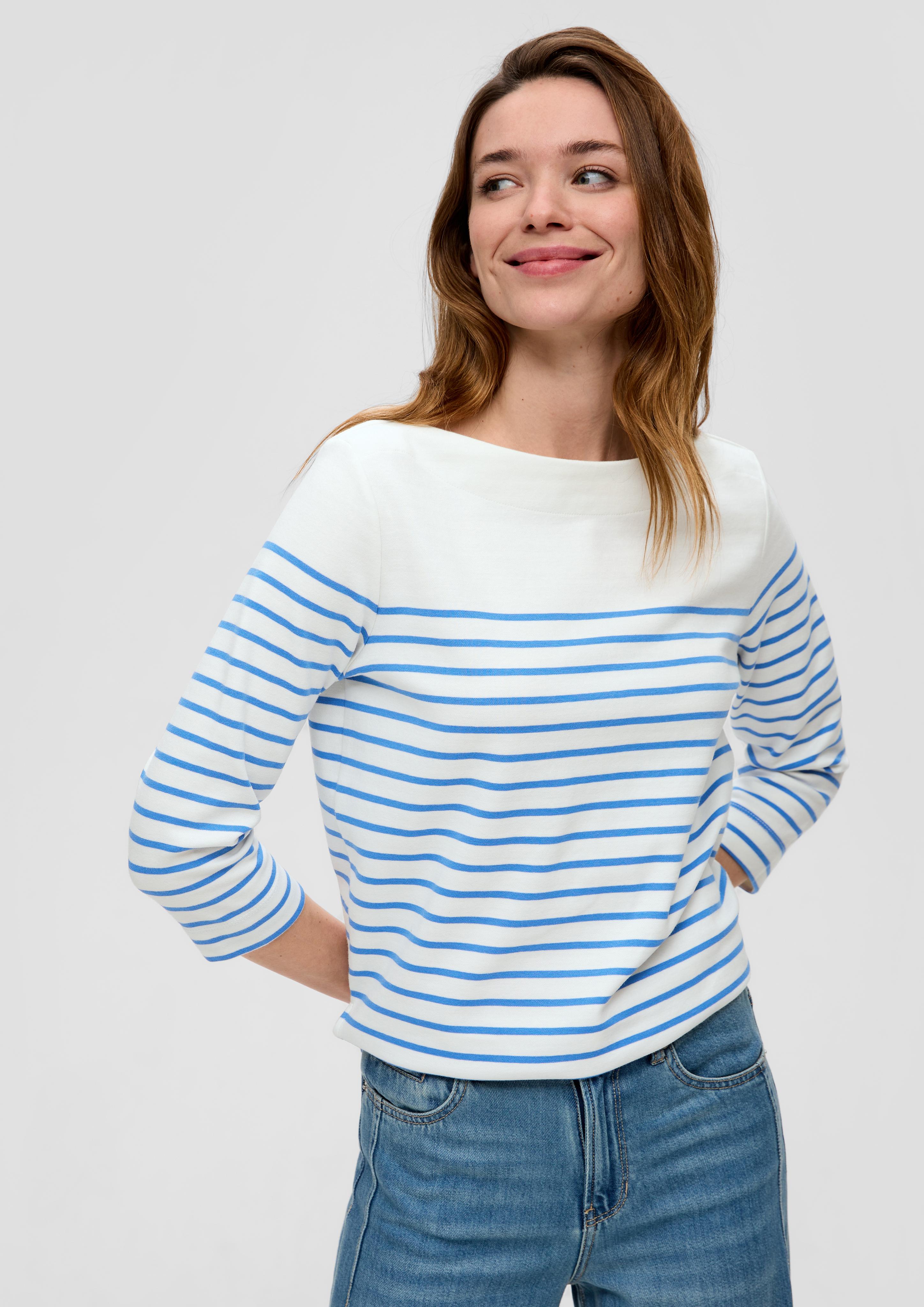 Strickpullover aus Baumwollstretch  2141881-55G3