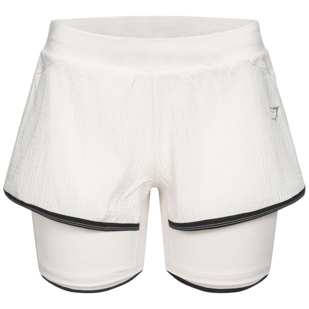 Gymshark Speed 2-in-1 Damen Shorts B2A5H-WBBB-BZ1