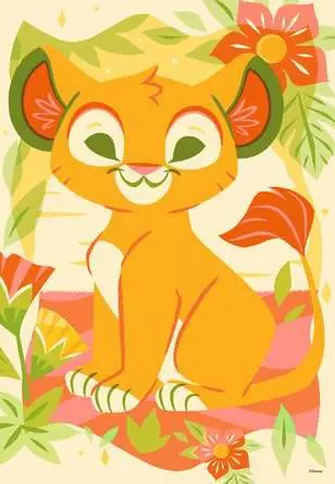 Puzzle 300 Teile - Simba
