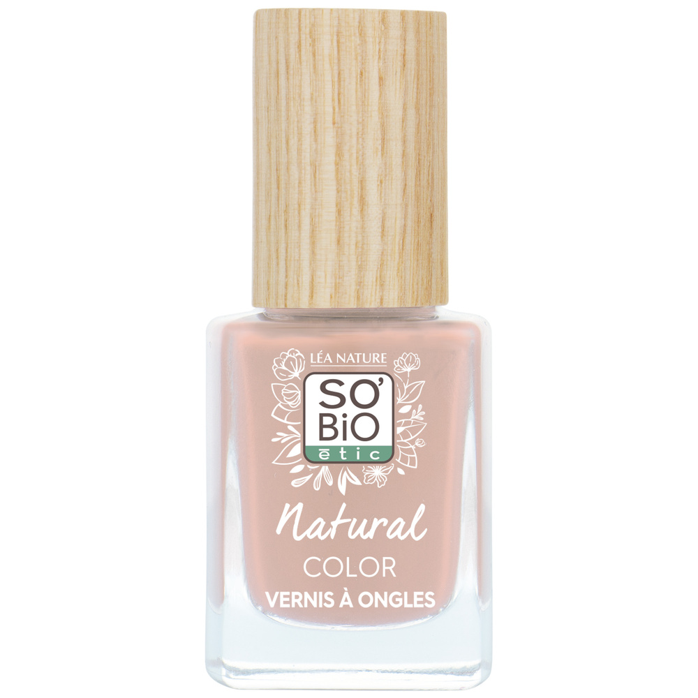 LÉA NATURE SO BiO étic Vernis à ongles, Natural Color - 60 Romantique rose Vernis