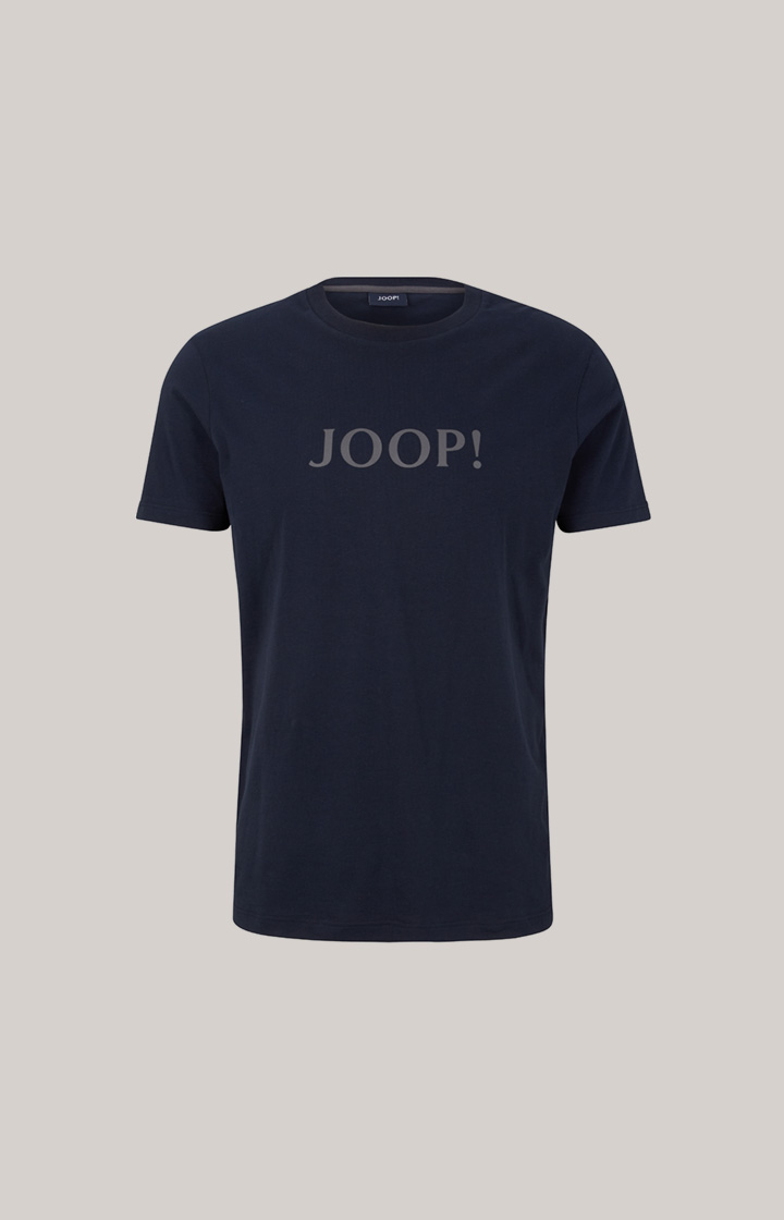 Loungewear T-Shirt in Dunkelblau