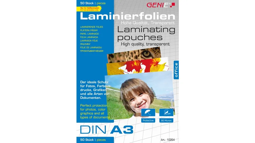 GENIE Laminierfolien DIN A3