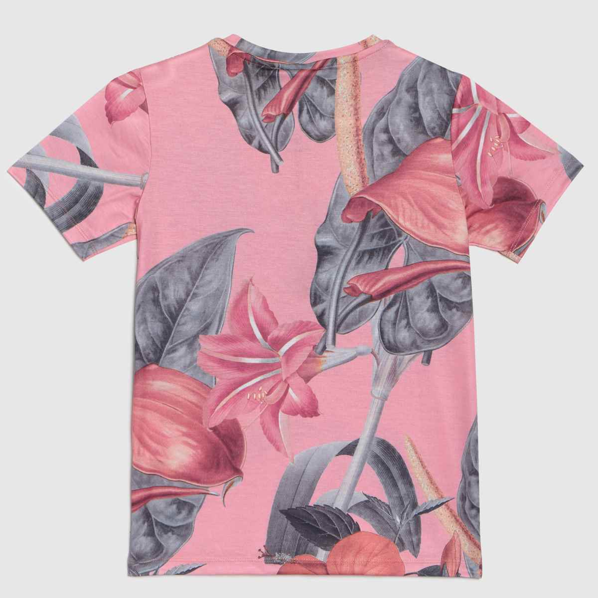 Hype multifunkciós lányos póló rózsaszín hawaii mintával