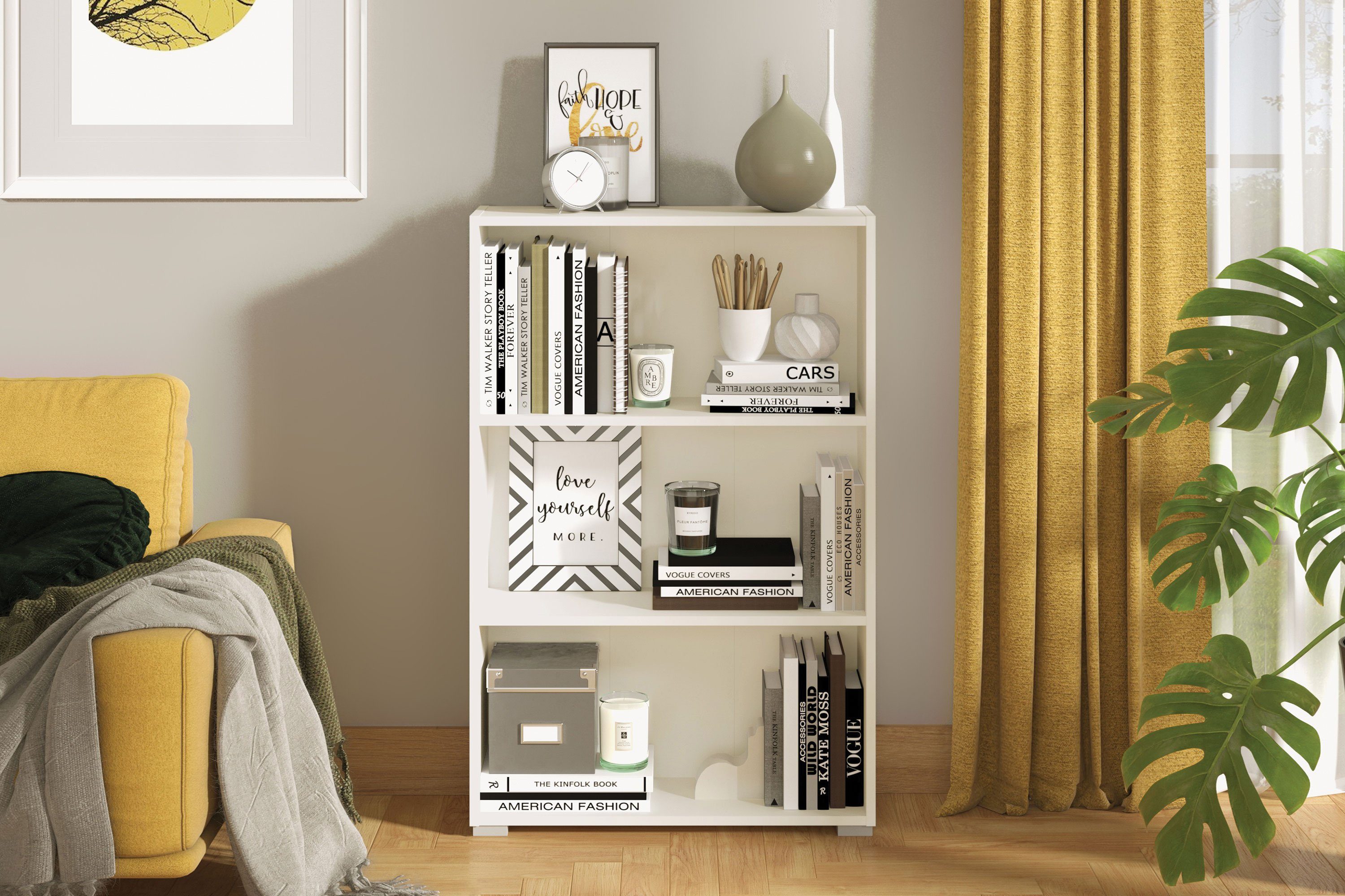 INOSIGN Aktenregal Tomar, Bücherregal für ein aufgeräumtes Home Office