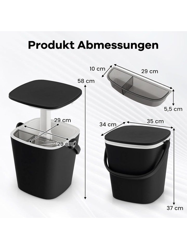 COSTWAY 3-in-1 Kühltisch Cool Bar in Schwarz günstig kaufen onesize