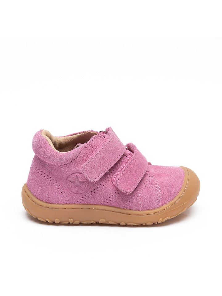 bisgaard Leder-Barfußschuhe in Pink günstig kaufen