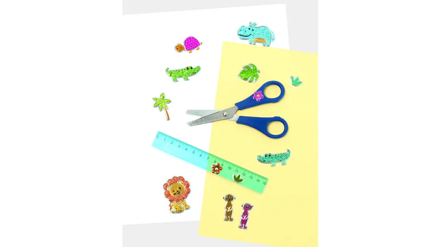 folia Bubble-Sticker SAFARI 14x21cm