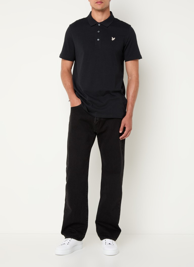 Tricou polo Lyle & Scott cu croială clasică și logo brodat.