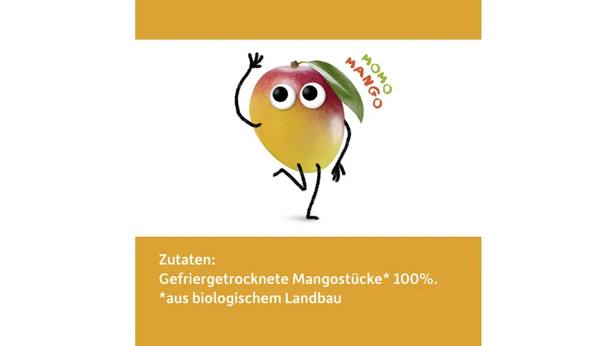 Freche Freunde Bio Fruchchips 100% Mango 14 g