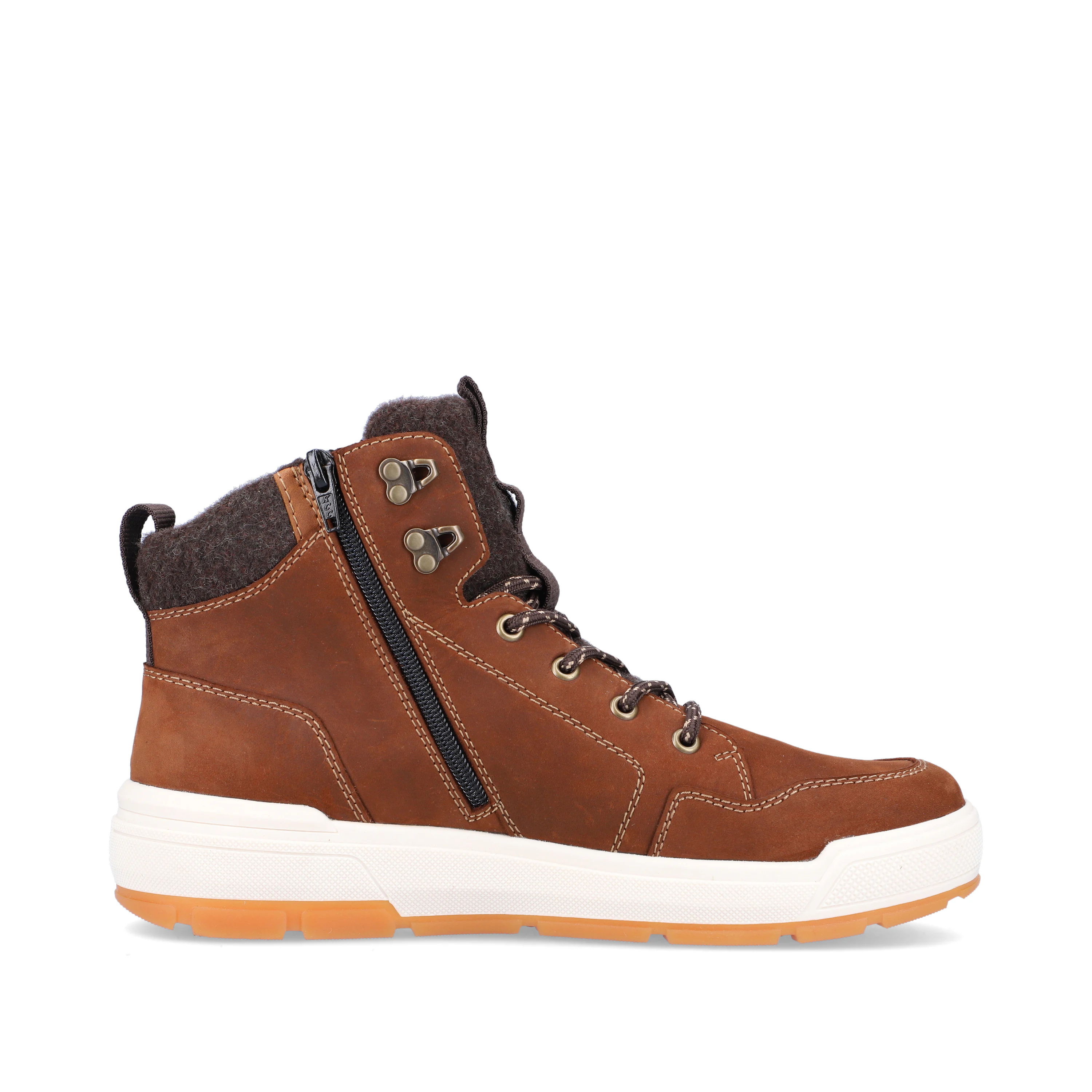 Rieker Herren Sneaker High nut brown