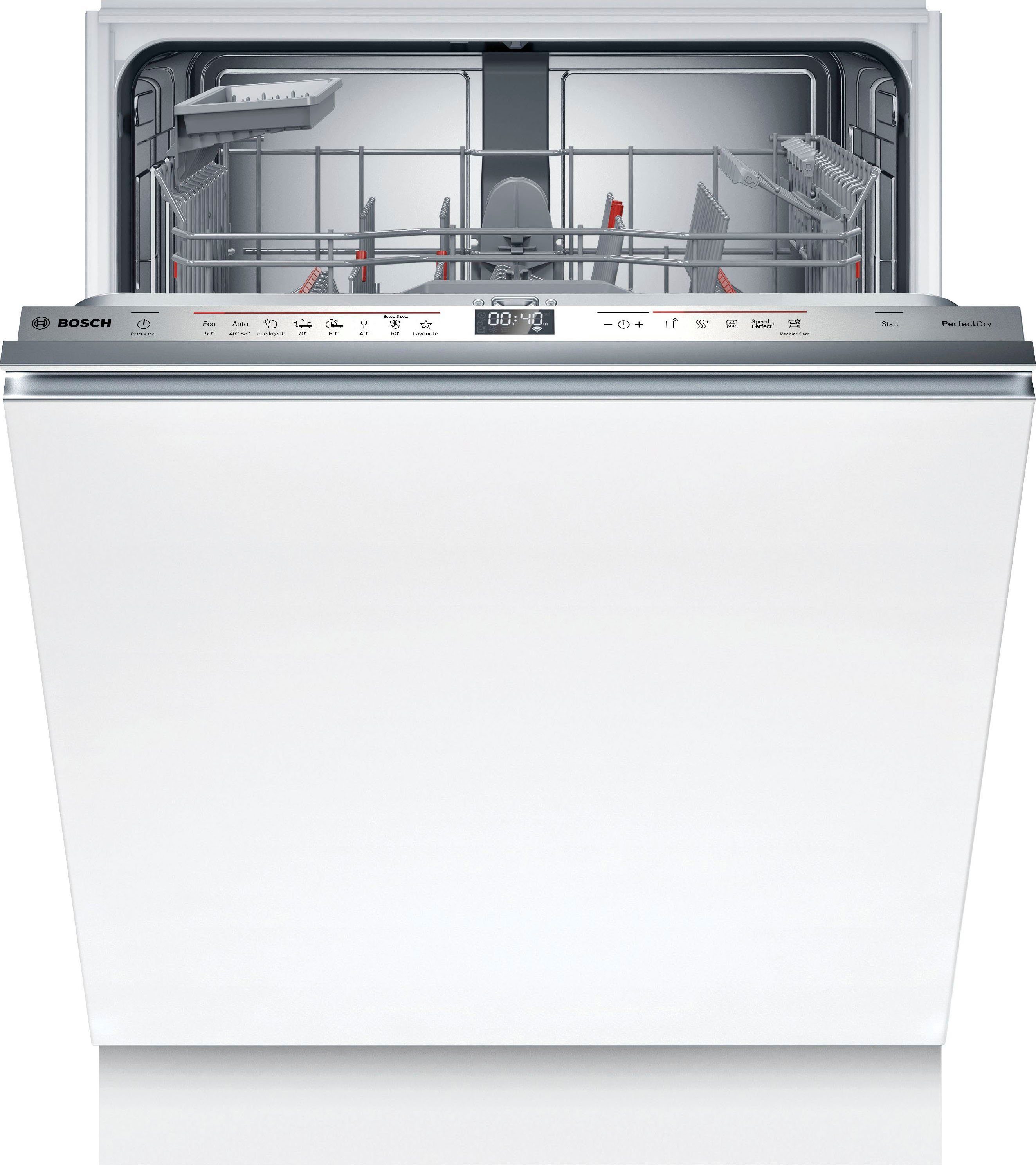 BOSCH vollintegrierbarer Geschirrspüler 6, SMV6YAX04E, 13 Maßgedecke