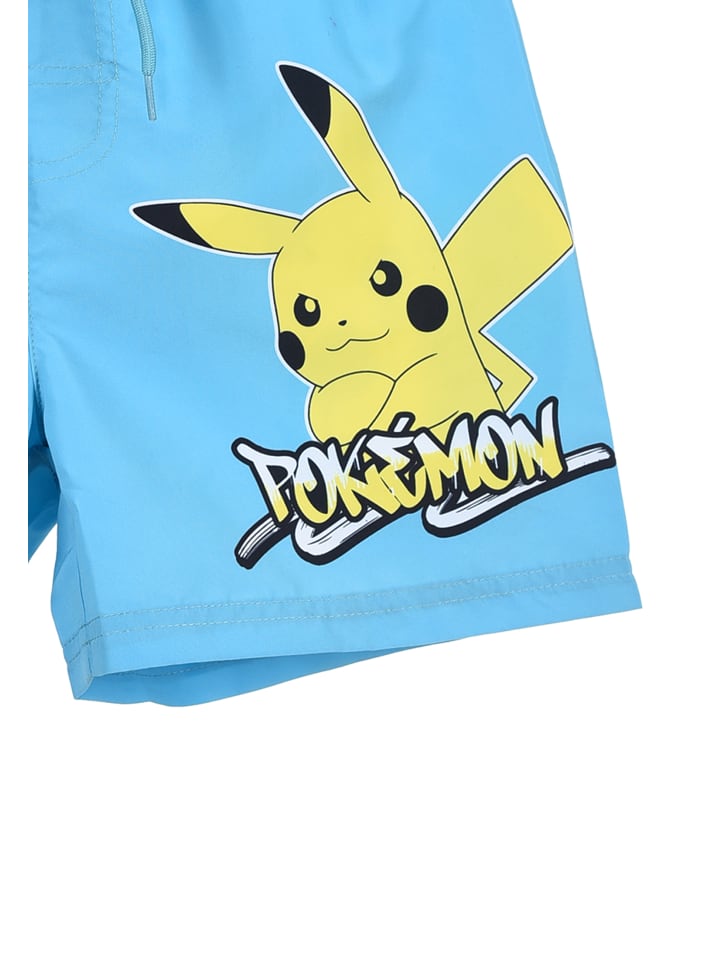 Pokémon Badehose Shorts in Türkis günstig kaufen