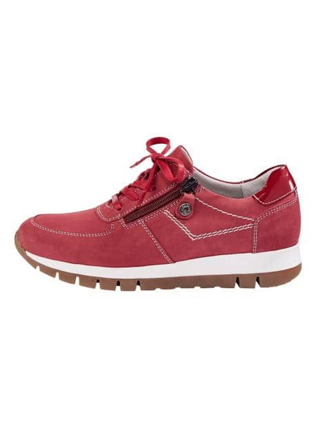Schnürschuh mit seitlichem Reißverschluss