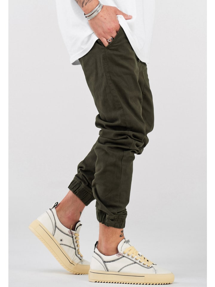SOULSTAR Chino-Jogger - MPNOWRA Jogger-Hose Jeanshose Stoffhose in Khaki günstig kaufen