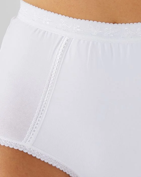 Lot de 2 culottes effet ventre plat assorties