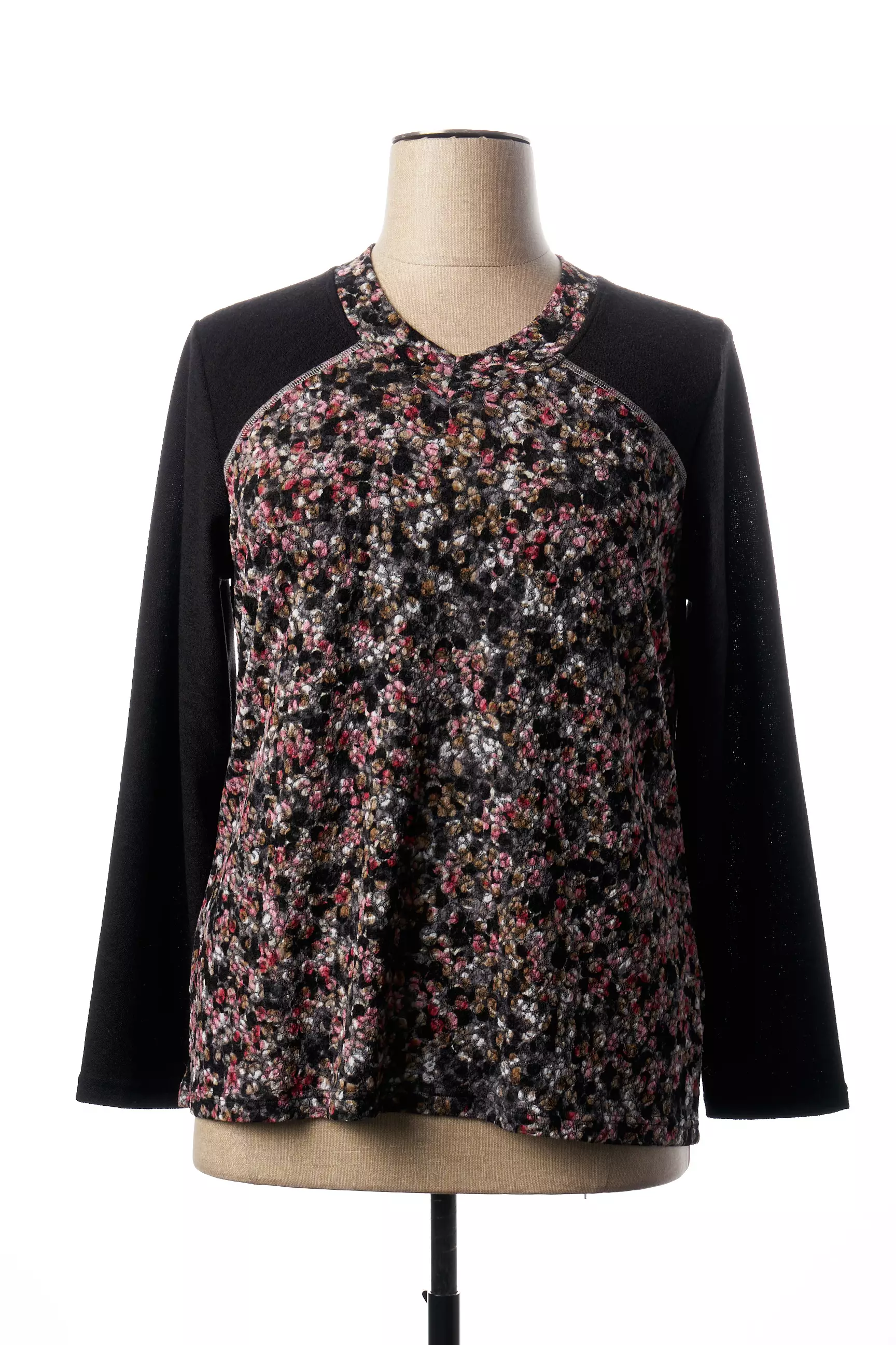Telmail Pulls Femme couleur noir