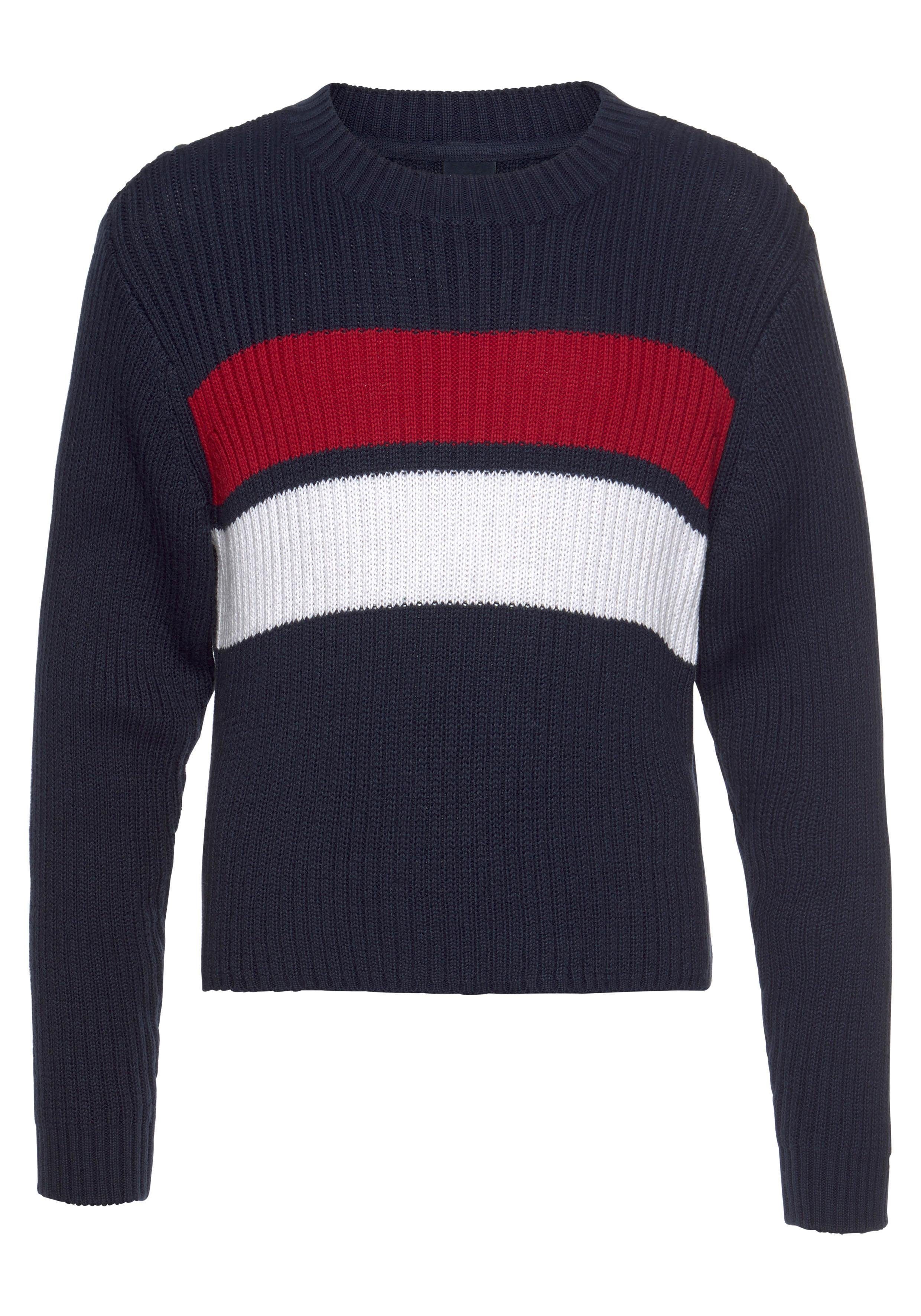 KIDSWORLD Strickpullover in weiter, kurzer Form
