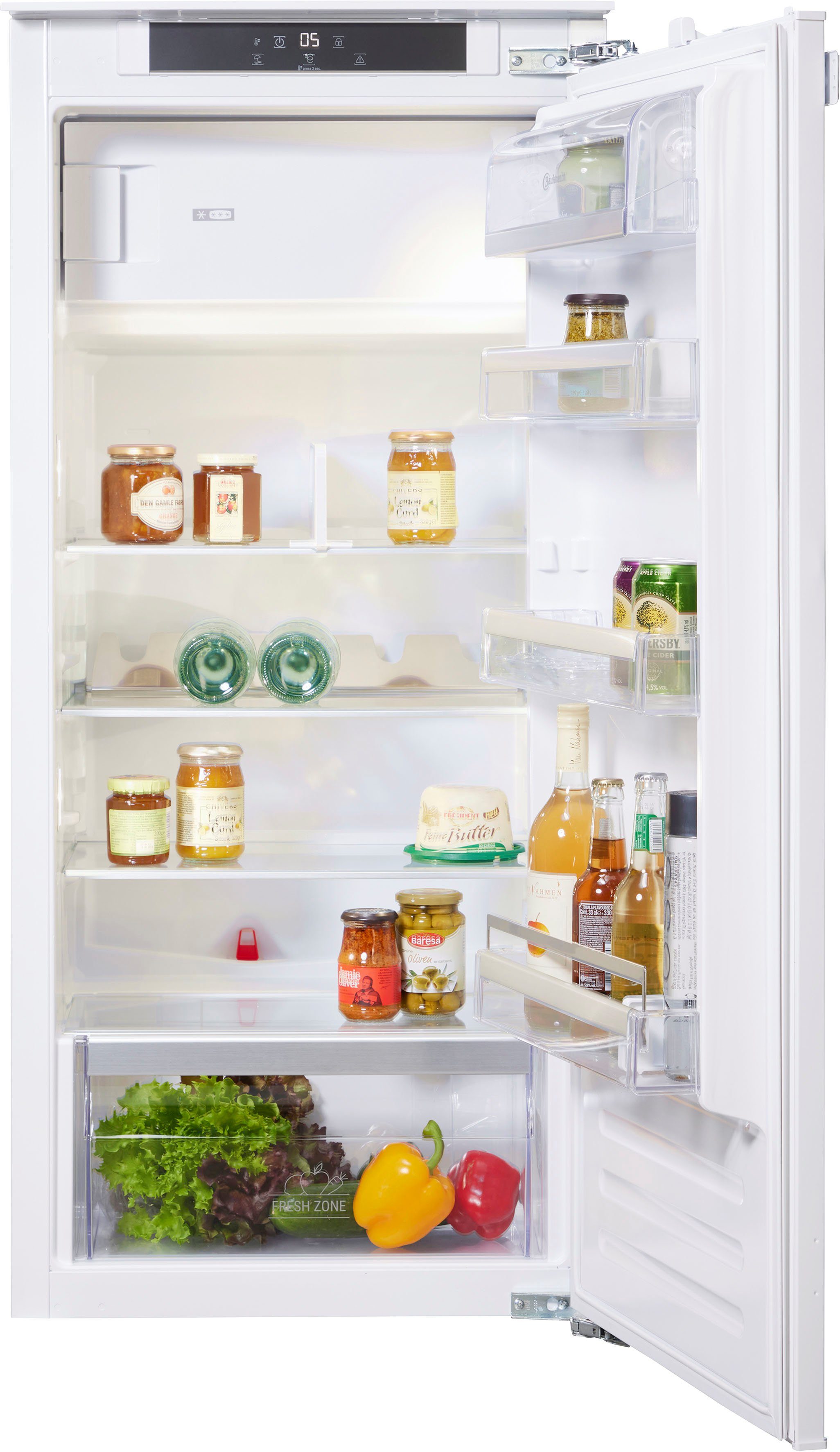 BAUKNECHT Einbaukühlschrank KSI 12GF3, 122 cm hoch, 55,7 cm breit