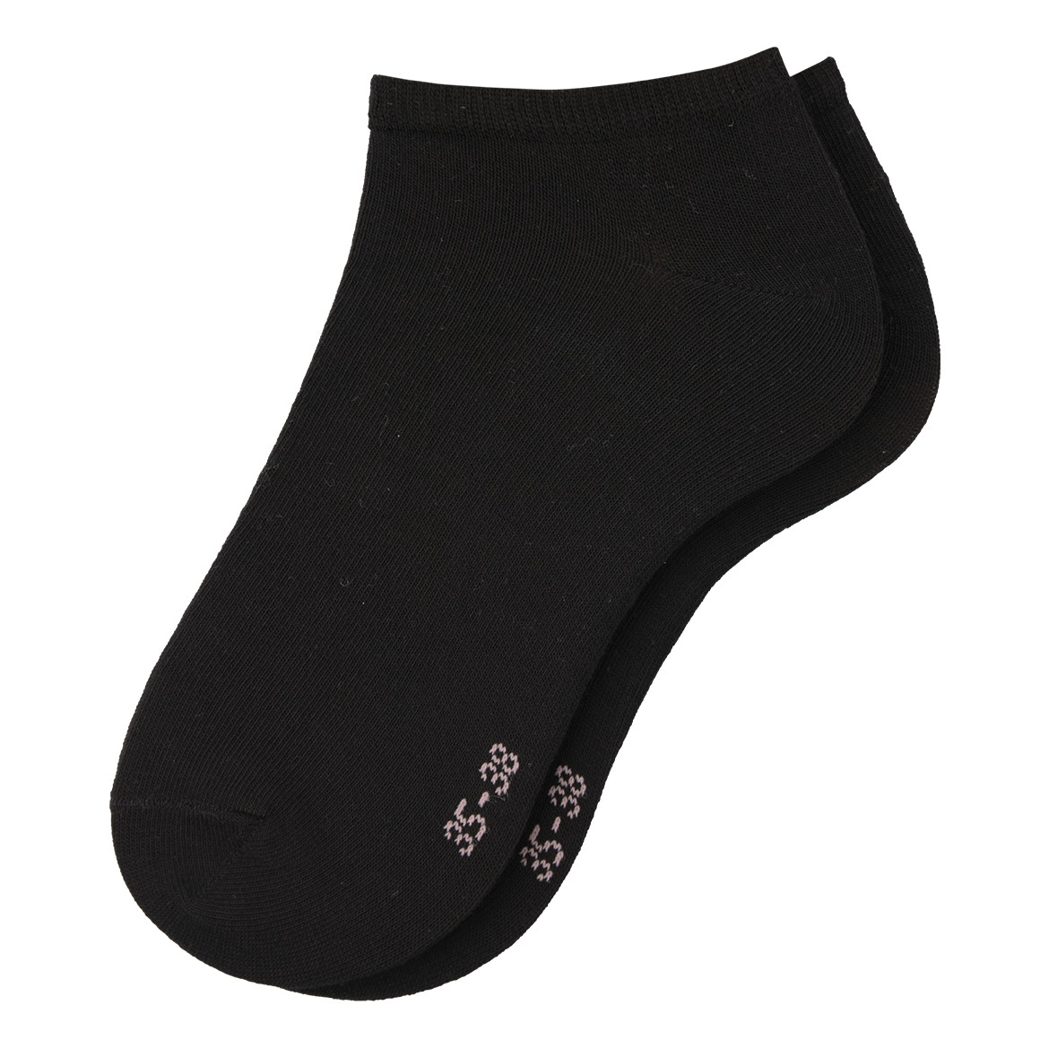 6 Paar Damen Sneaker-Socken unifarben