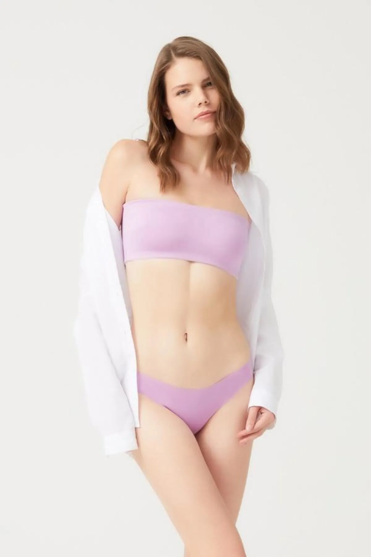 Cottonhill  Lasergeschnittene Damen-Bikini-Höschen, 3er-Pack