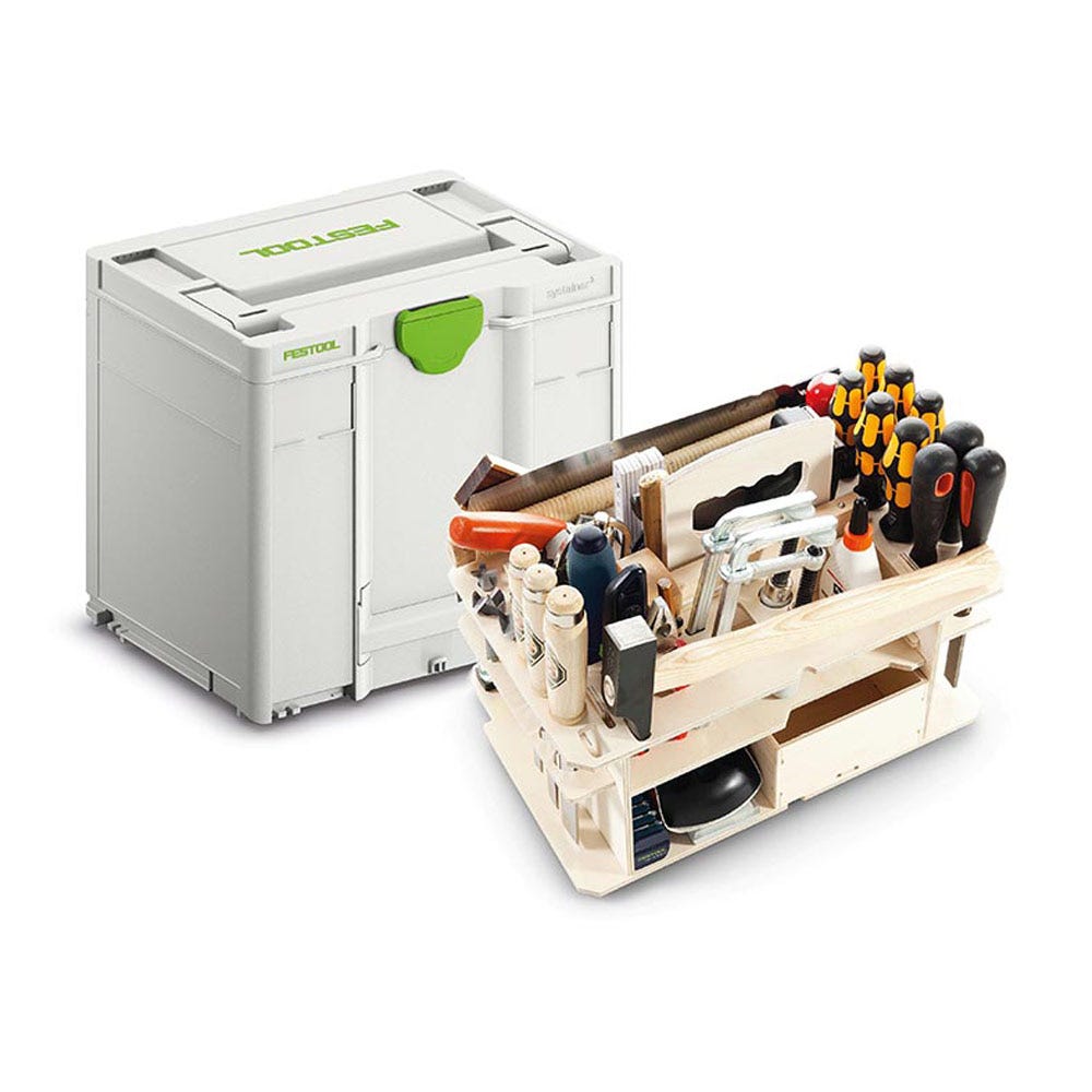 Recipiente de armazenamento FESTOOL Systainer3 - tamanho médio 205518