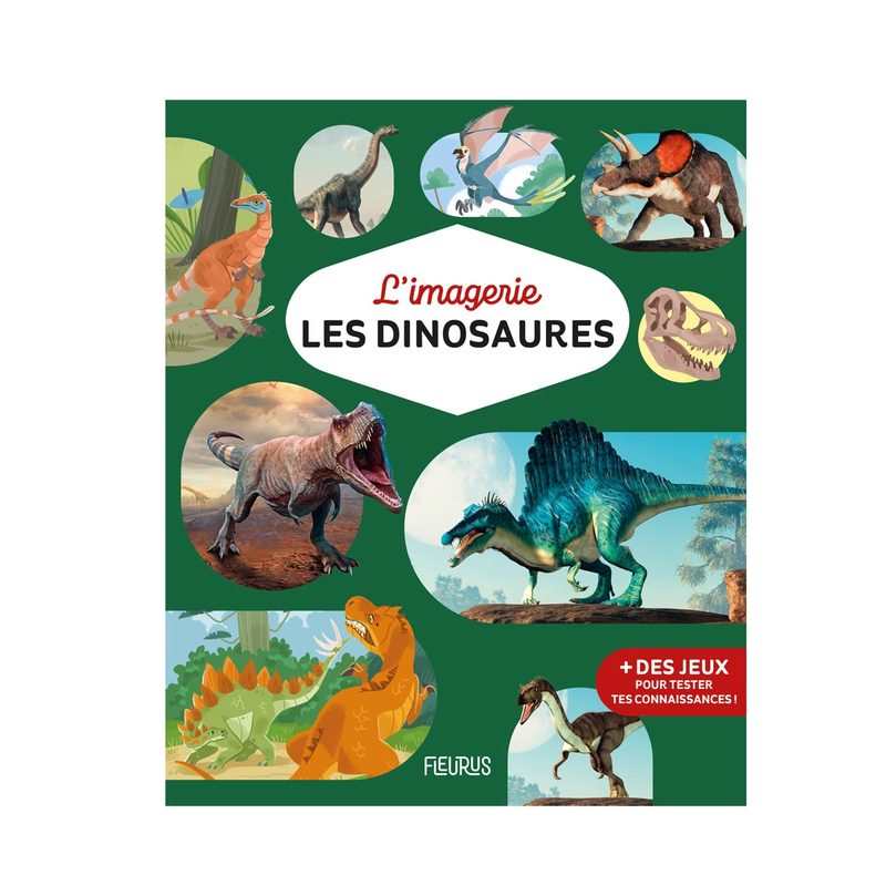 Livre L'imagerie, Les Dinosaures - Fleurus