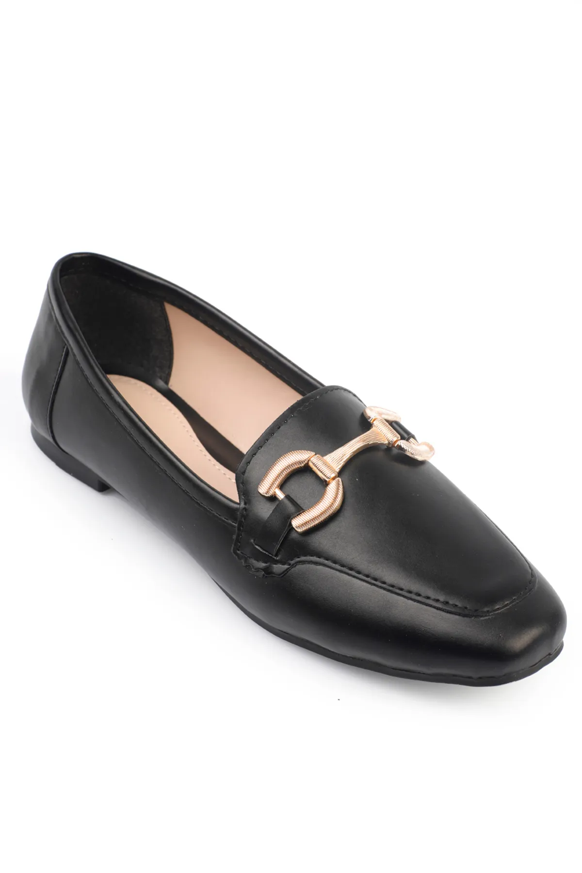 Capone Outfitters  Damen-Loafer mit Schnallenzubehör vorne