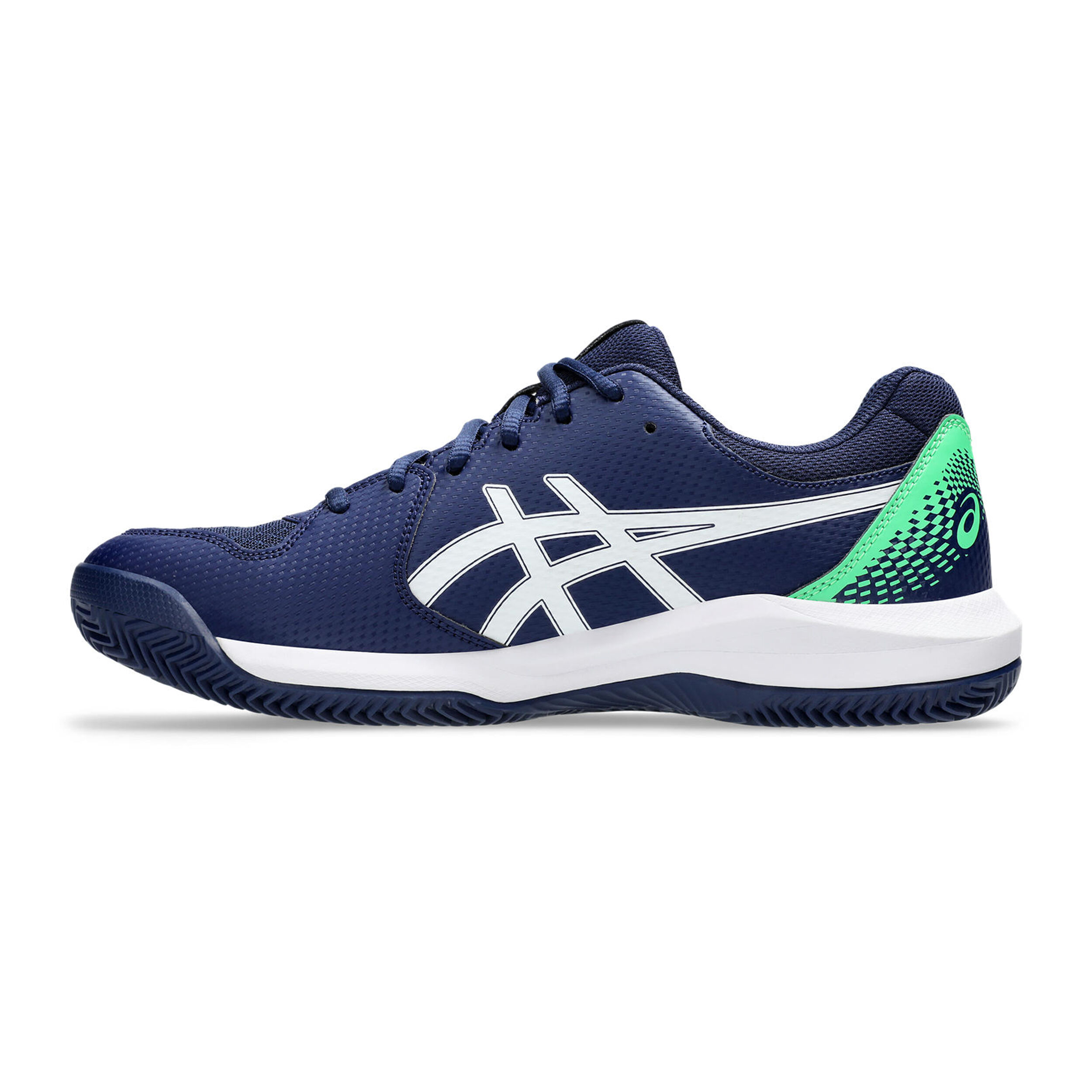 Gel-Dedicate 8 Clay Sandplatzschuh Herren - Dunkelblau, Weiß