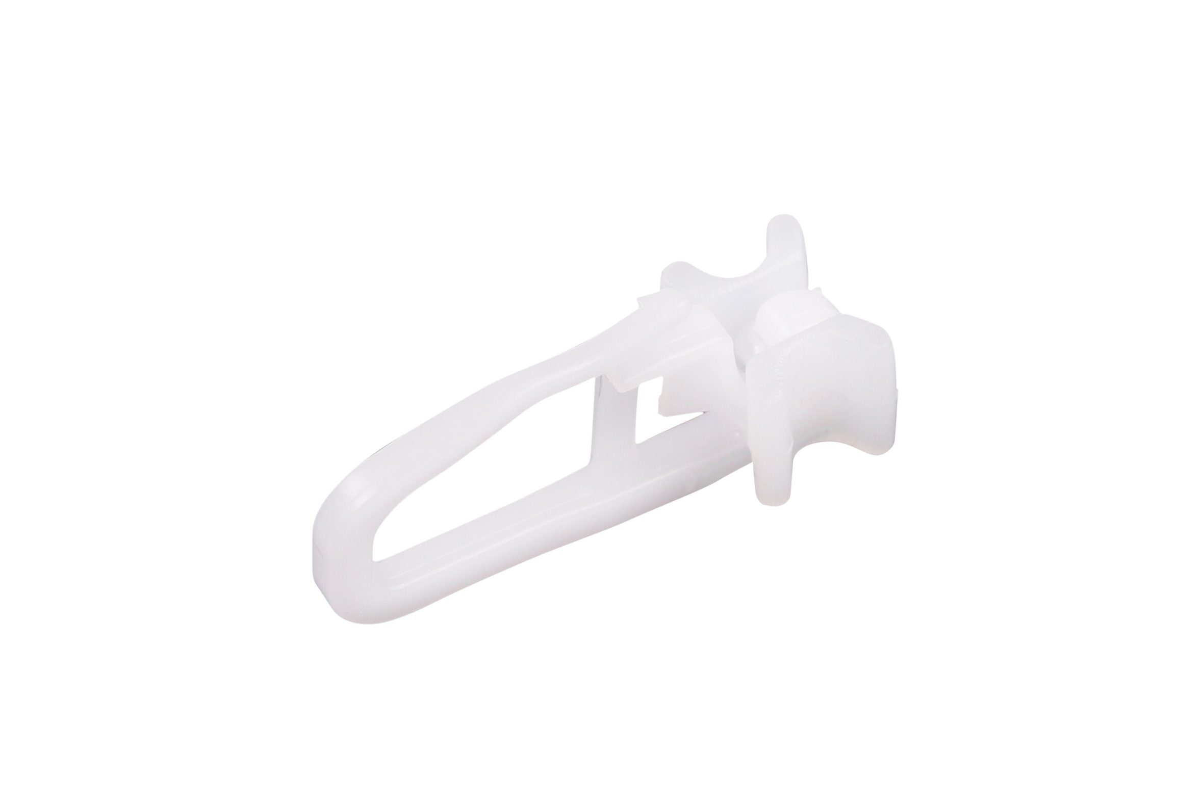 Gardinengleiter X-Gleiter, Deco-Raum, mit Faltenlegehaken für Gardinenschienen, (50-St), für 6mm Innenlaufschienen Laufschienen Schlaufengleiter