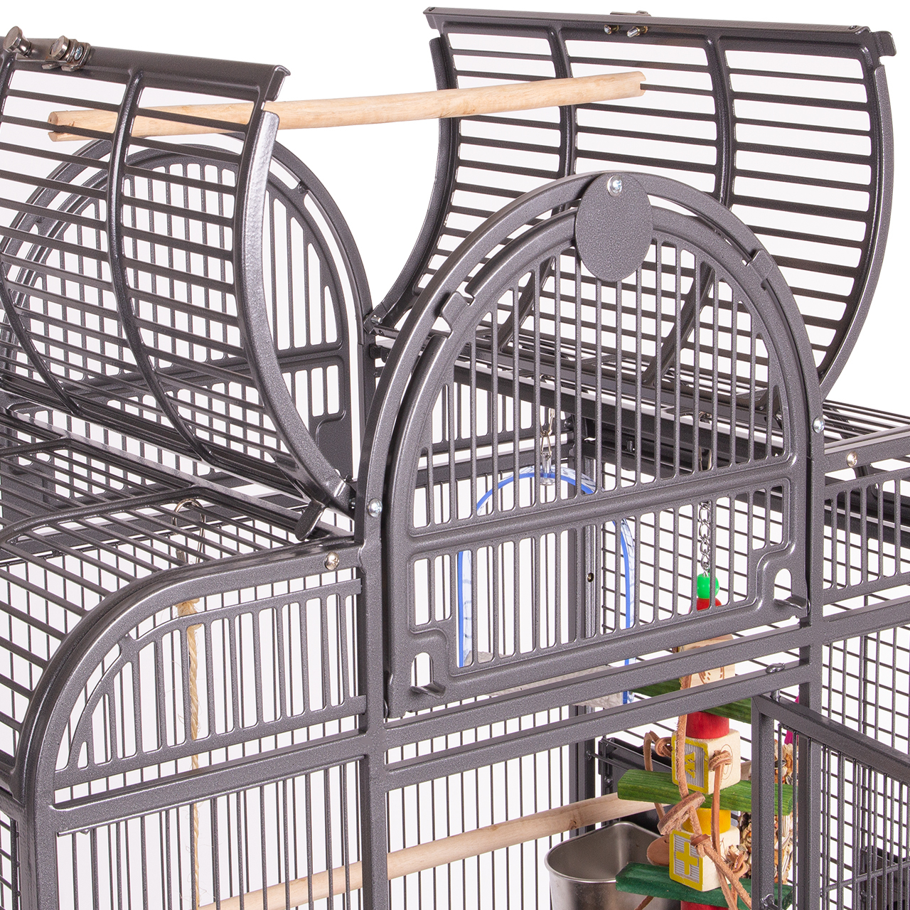 Montana Cages Käfige & Volieren Montana Cages Voliere San Remo II dunkelgrau