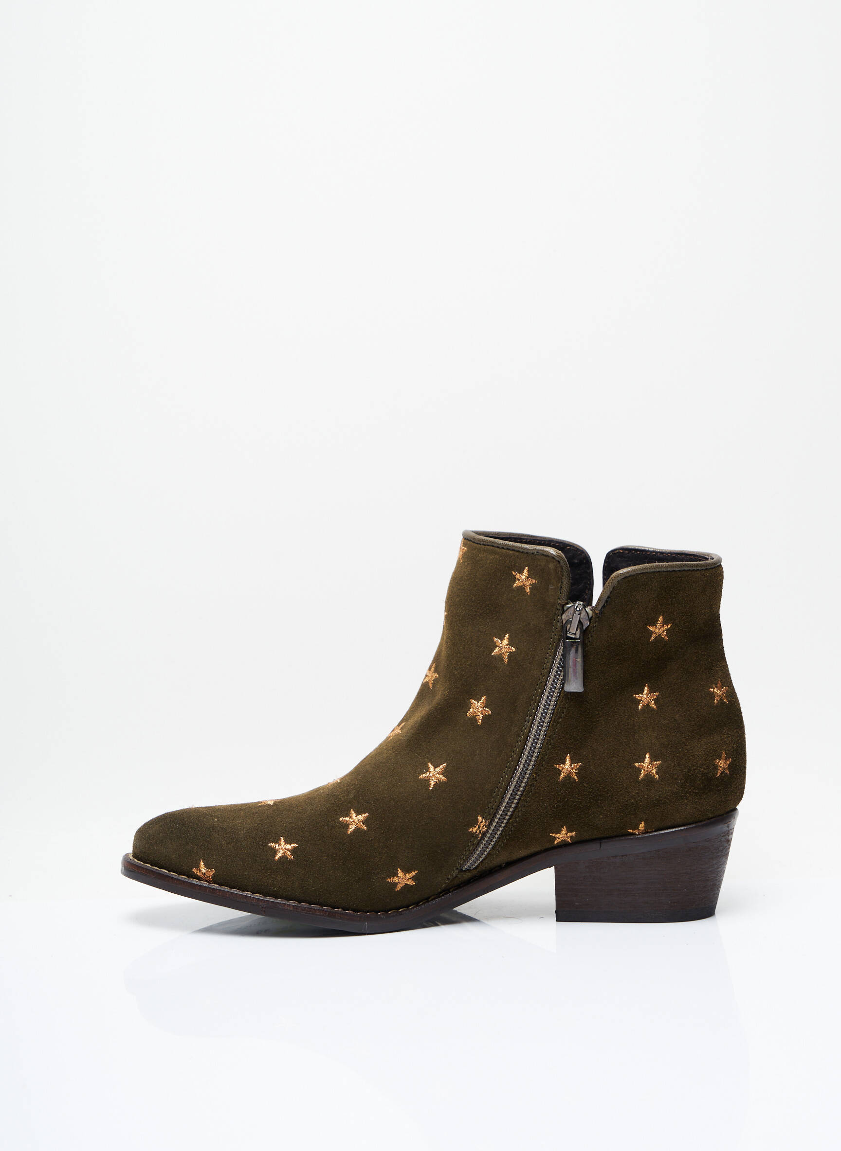 Meline Bottines Femme couleur vert