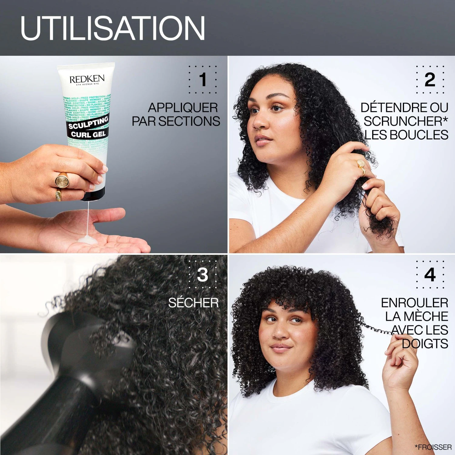 Gel sculptant pentru bucle Redken