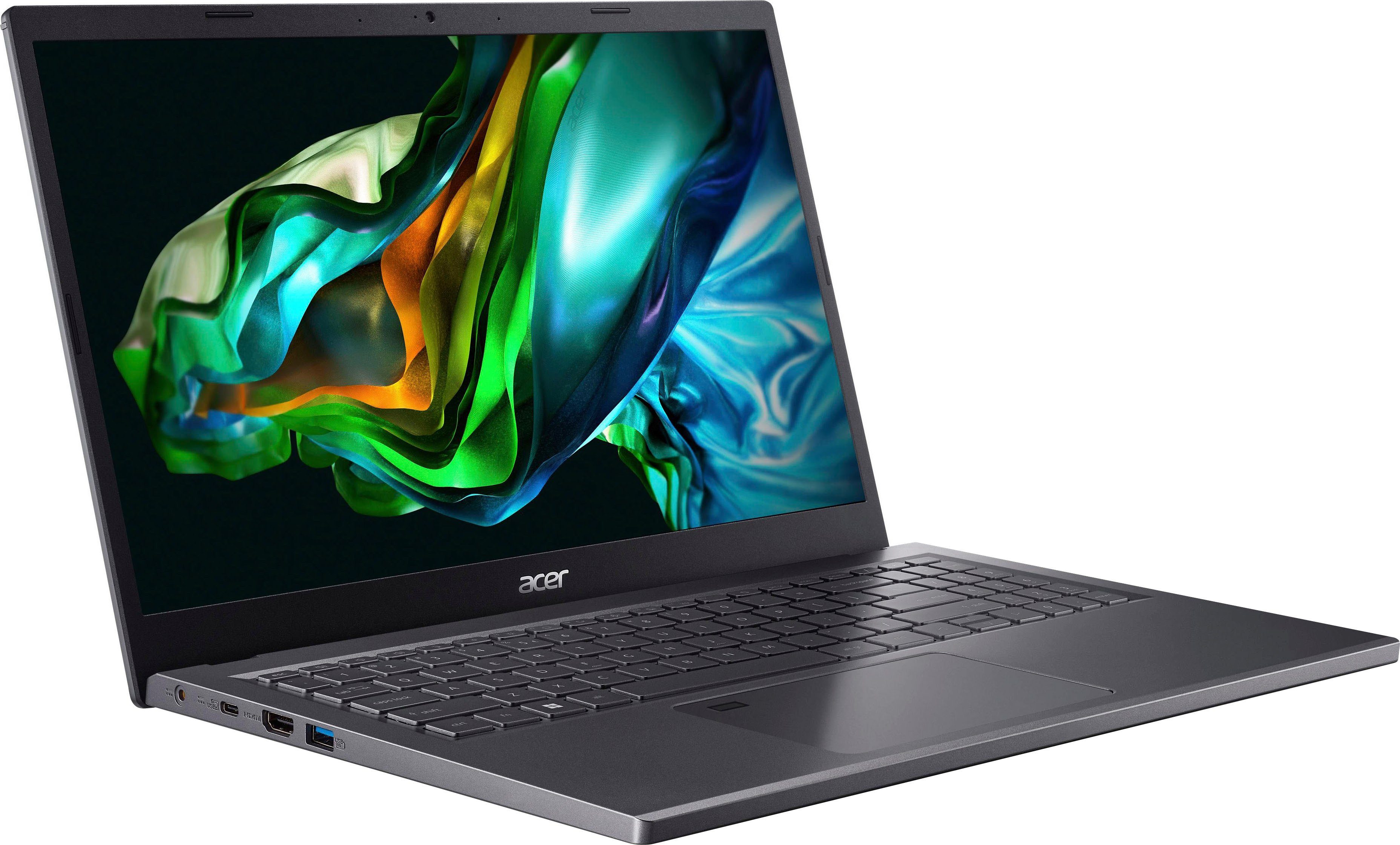 Acer Aspire 5 A515-48M-R752 Notebook (39,62 cm/15,6 Zoll, AMD Ryzen 7 7730U, Radeon Graphics, 1000 GB SSD)