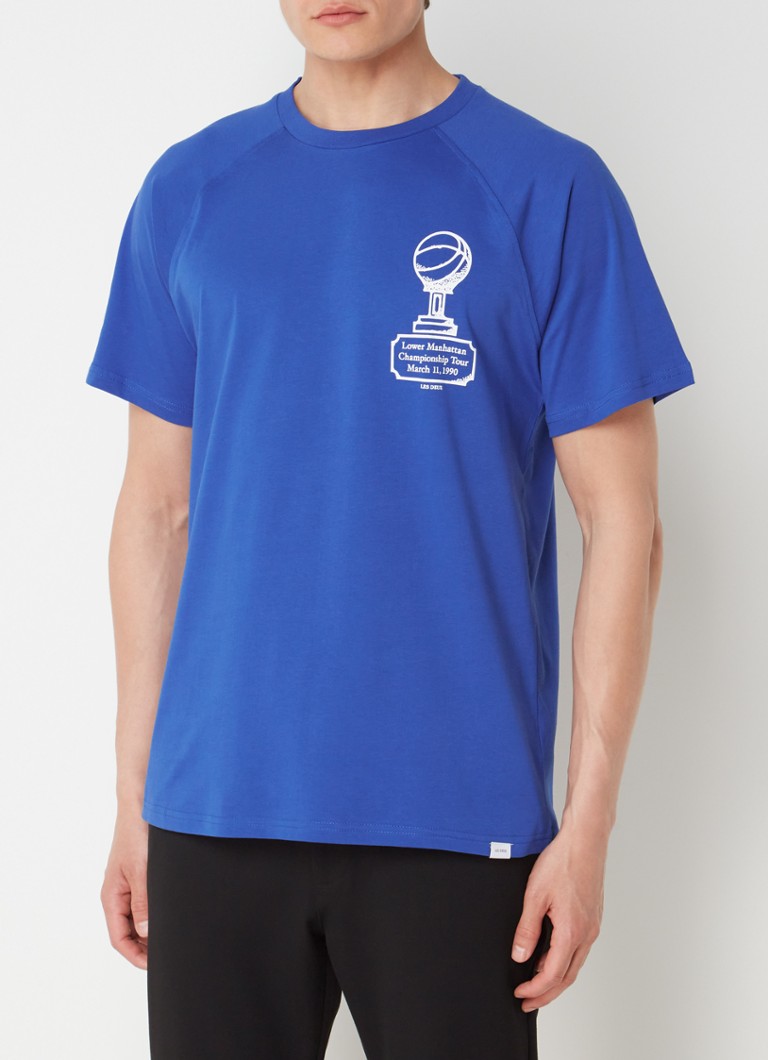 Tricou de turneu din două piese cu imprimeu față-verso.