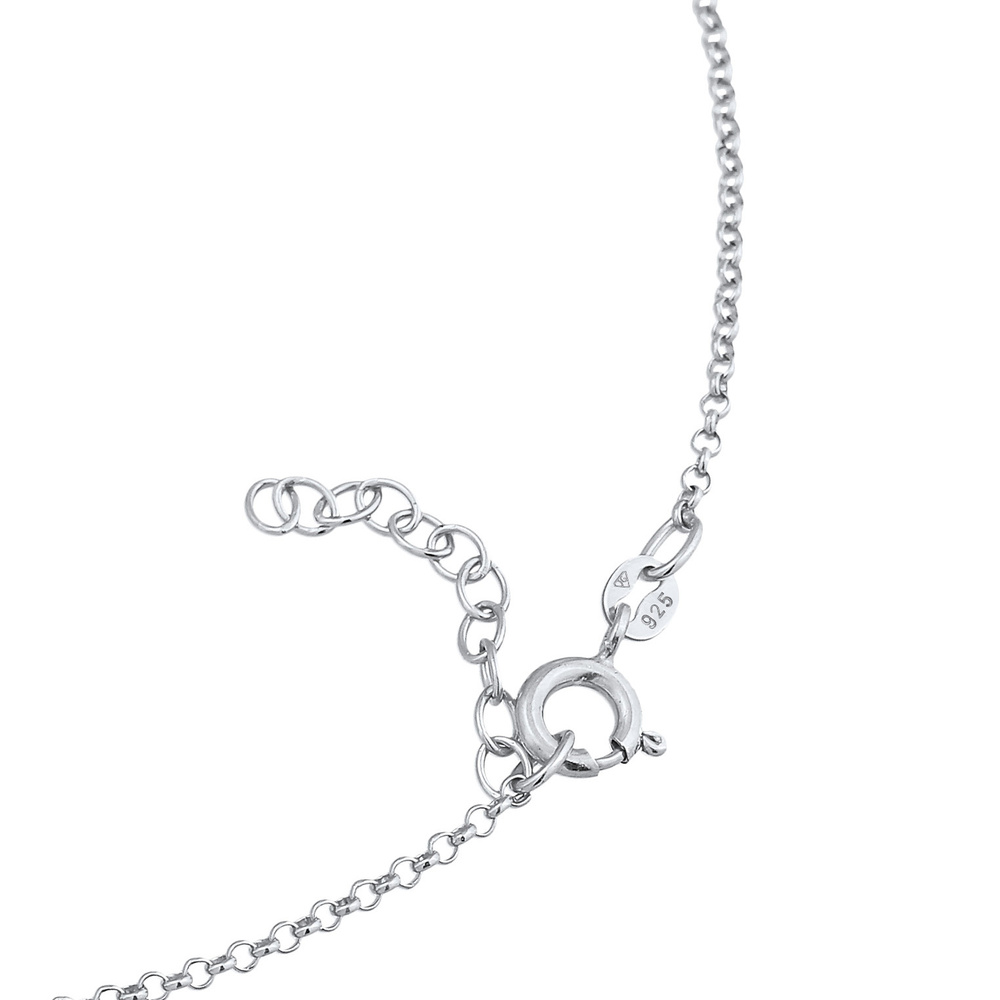 Elli Elli Bracelet de Cheville Bracelet de cheville femme plaque style boho en argent  Bijoux