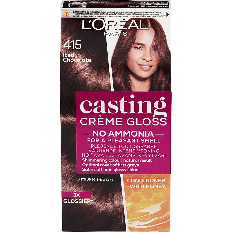 Loreal Casting Creme Gloss 415 Dyp kastanje