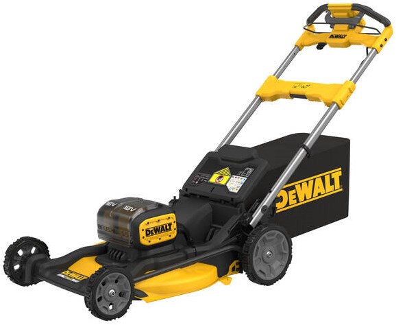 DeWalt DCMWSP156W2-QW akumuliatorinė vejapjovė 53 cm savaeigė bešepetėlinė 2 x 18 V 8,0 Ah ličio jonų akumuliatoriai