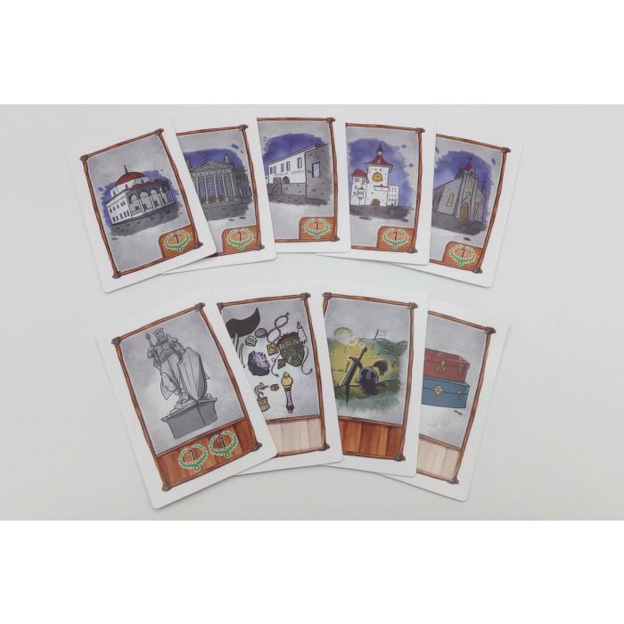 Set Siegpunkt-, Wertkarten (passend auch für Siedler) - 5/6 Spieler