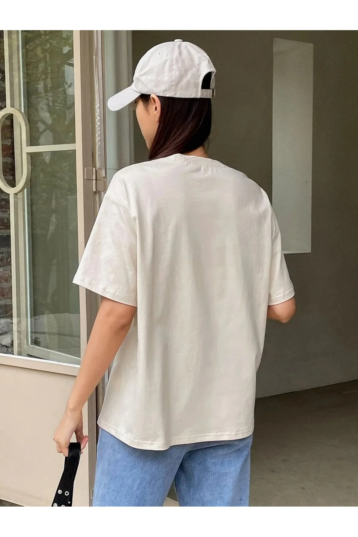 MOONBULL  T-Shirt - Beige - Regular Fit