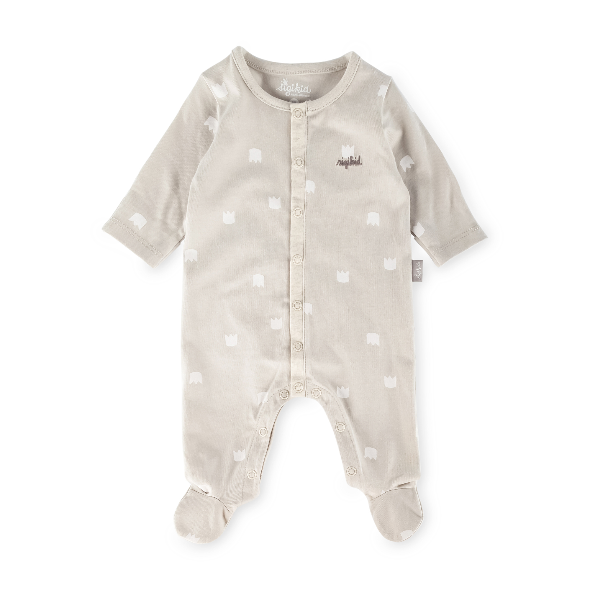 Baby Overall Krönchen Bär, beige