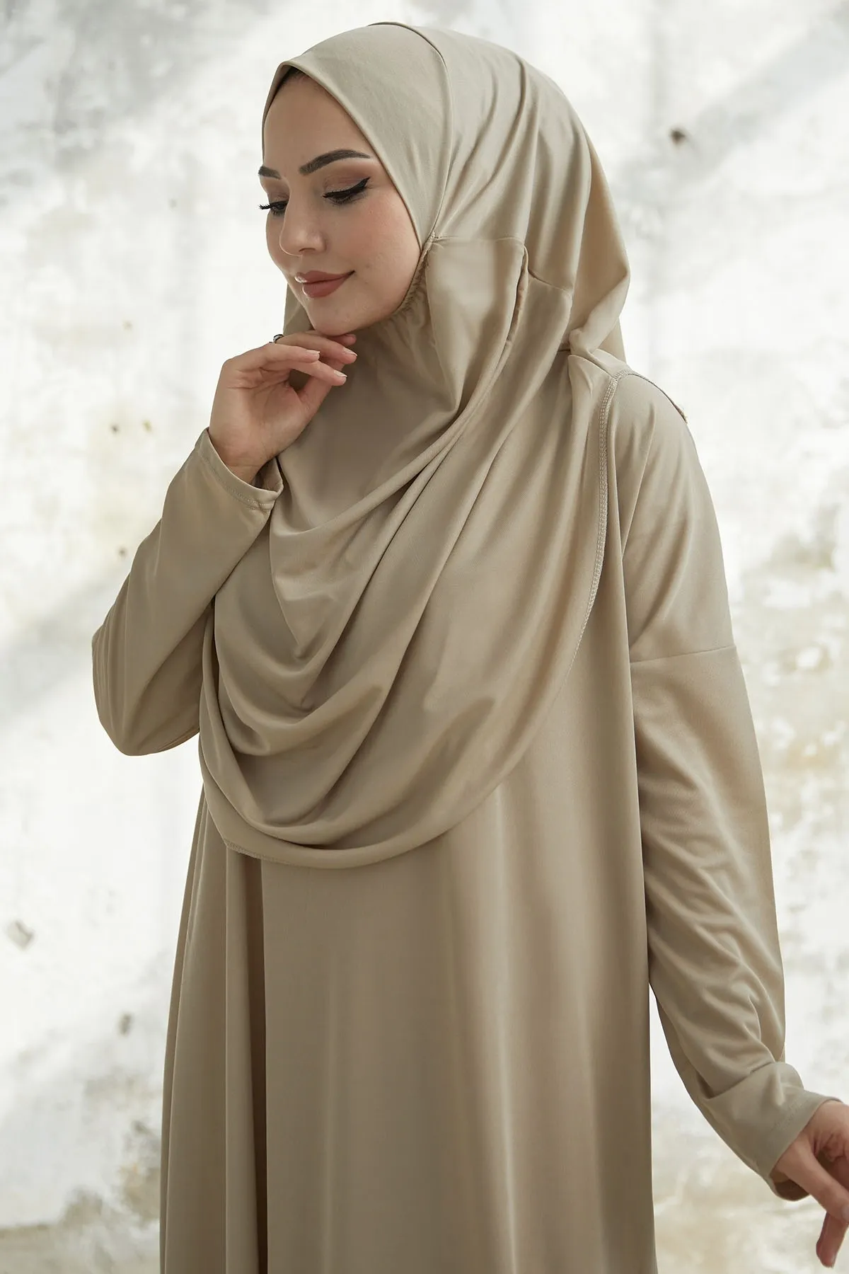 InStyle  Einteiliges Gebetskleid – Beige